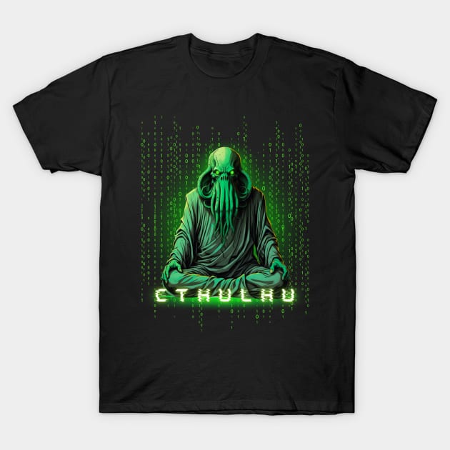 Cthulhu Matrix T-Shirt by Trip Tank